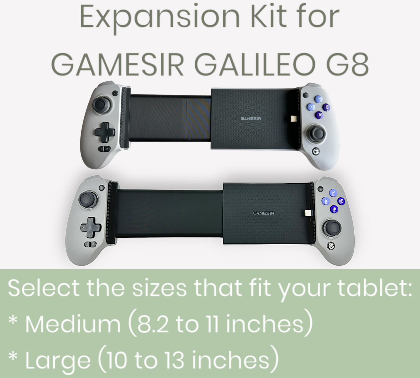 Expansion Kit for GAMESIR GALILEO G8 Controller (This is not a Controller)